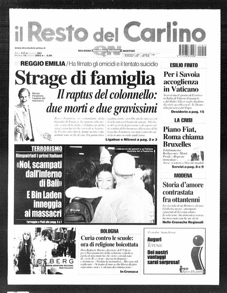 Il Resto del Carlino : giornale dell'Emilia